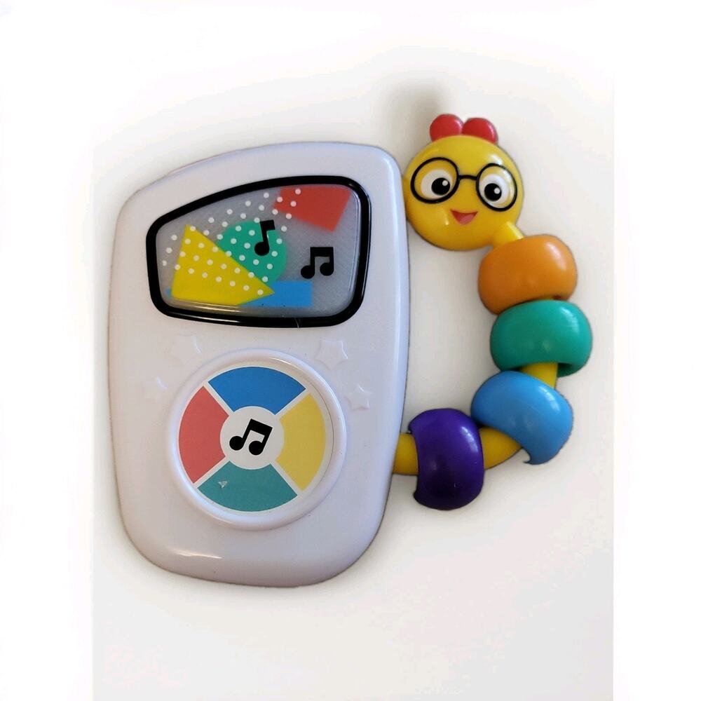 Baby Einstein Musical Toy Rattle Teether, Music. Take along tunes